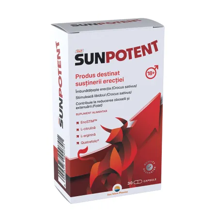 Sunpotent, 30 capsule, Sun Wave Pharma