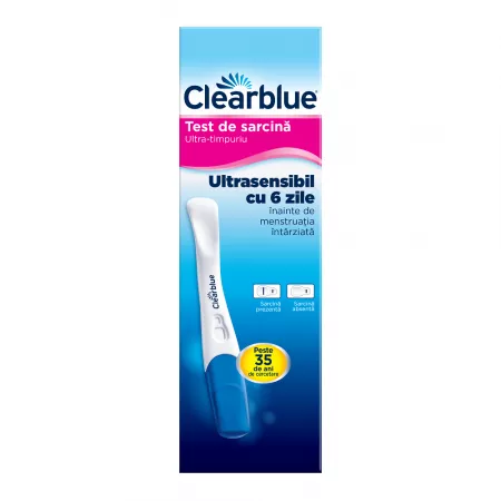Test de Sarcină Ultra Timpuriu, 1 bucată, Clearblue