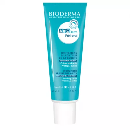 ABCDerm Peri-Oral, cremă, 40 ml, Bioderma