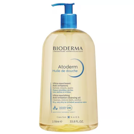 Atoderm, Ulei de Duș, 1000 ml, Bioderma