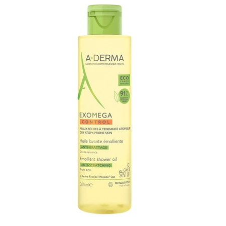 Exomega Control, Ulei de Duș, 200 ml, A-Derma