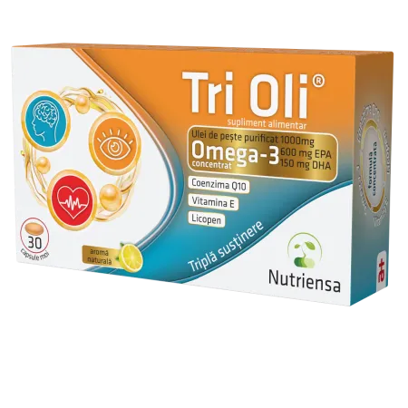 Tri Oli, 30 capsule, Antibiotice SA