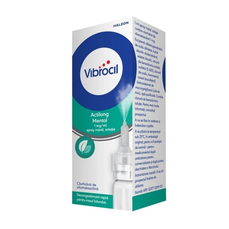 Vibrocil Actilong Mentol , spray nazal, 10ml, GSK