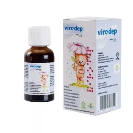 Virodep, picături orale, 30 ml, Dr. Phyto