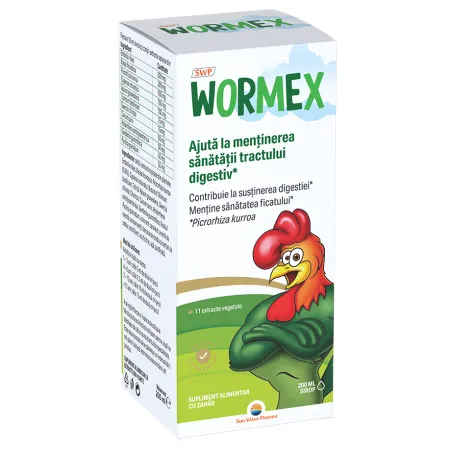 Wormex, sirop, 200 ml, Sun Wave Pharma