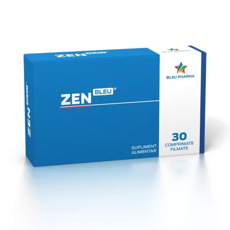 Zen Bleu, 30 comprimate, Bleu Pharma