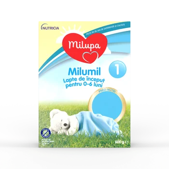 Milumil 1, lapte praf, 600 g, Milupa