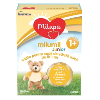 Milumil Junior 1+, lapte praf, 600 g, Milupa
