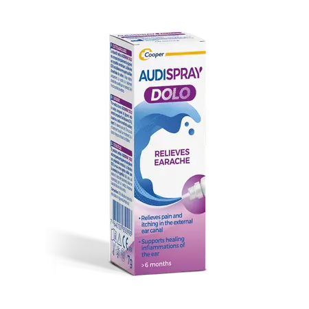 Audispray Dolo, spray auricular, 7 g, Lab Diepharmex