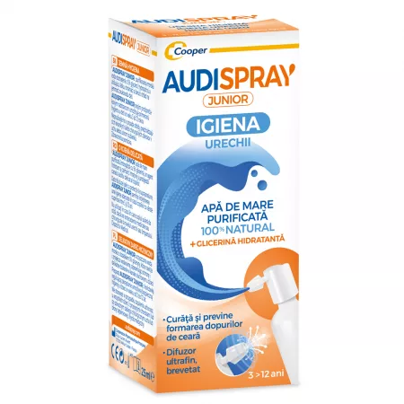 Audispray Junior, spray auricular, 25 ml, Lab Diepharmex