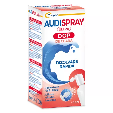 Audispray Ultra, spray auricular, 20 ml, Lab Diepharmex