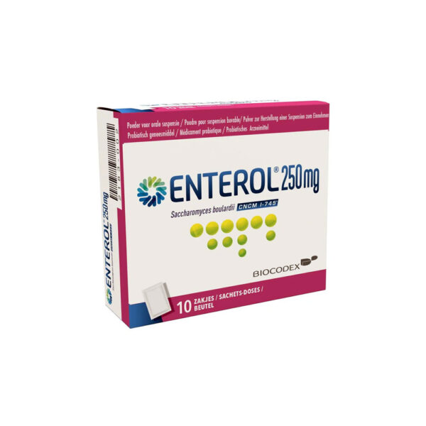 Enterol 250 mg, 10 plicuri, Biocodex