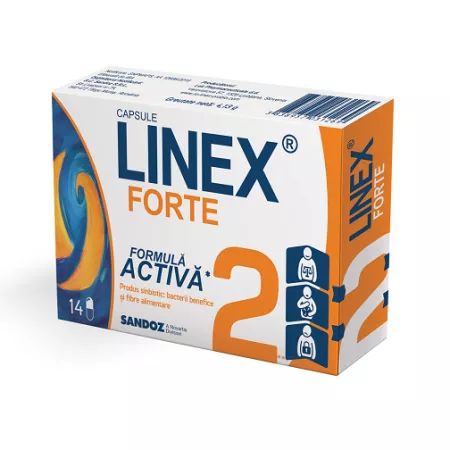 Linex Forte 60 mg, 14 capsule, Sandoz