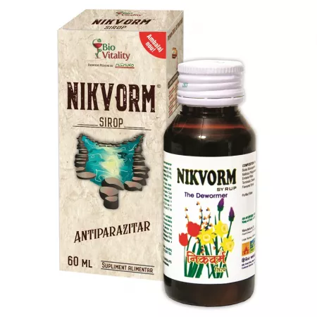 Nikvorm, sirop, 60 ml, Biovitality