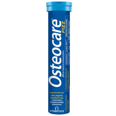 Osteocare Fizz, 20 comprimate efervescente, Vitabiotics