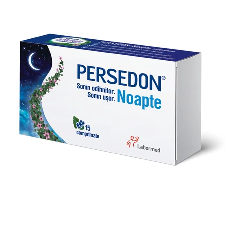 Persedon Noapte, 15 comprimate filmate, Labormed