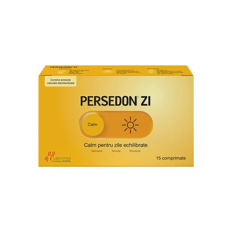 Persedon Zi, 15 comprimate filmate, Labormed