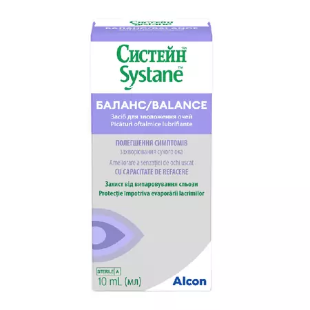 Systane Balance, picături oftalmice, 10 ml, Alcon