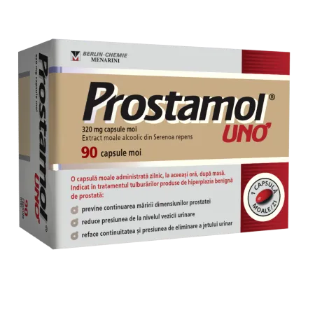 Prostamol Uno 320mg, 90 capsule, Berlin Chemie