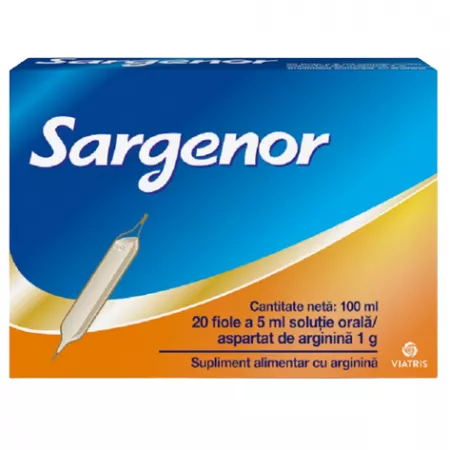 Sargenor, 20 fiole buvabile, Viatris
