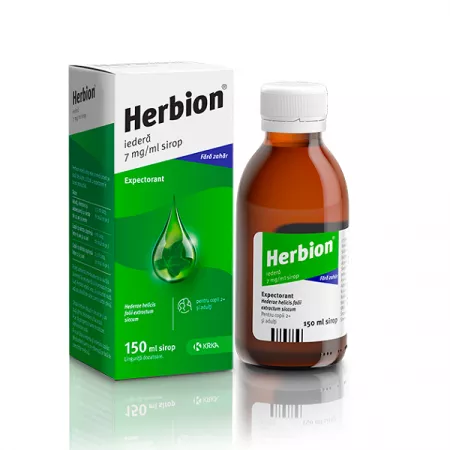 Herbion Iederă 7mg/ml, sirop, 150 ml, Krka