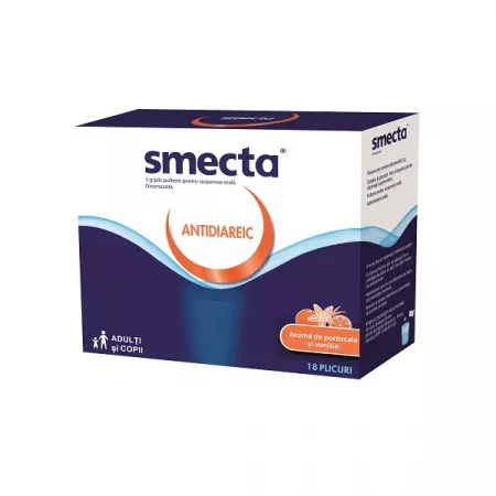 Smecta, 18 plicuri, Ipsen Pharma