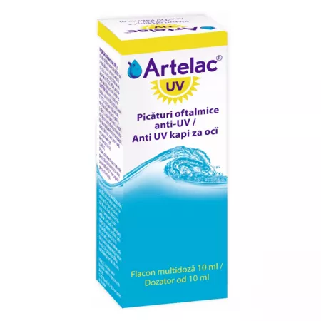 Artelac UV, picături oftalmice, 10 ml, Bausch&Lomb