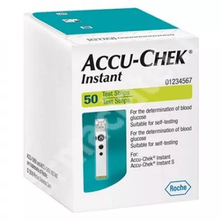 Accu-Chek Instant, 50 teste, Roche