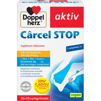 Cârcel Stop, 30 comprimate + 10 comprimate, pachet promo, Doppelherz