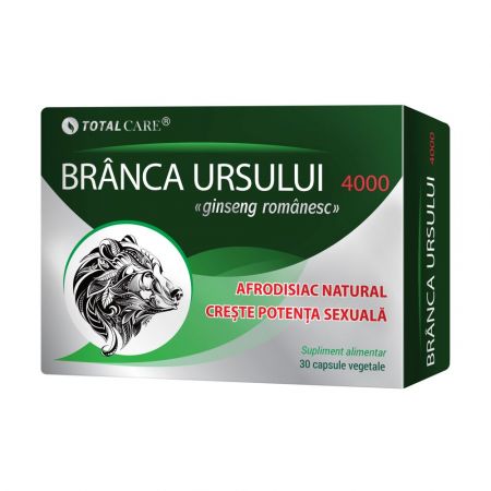 Branca ursului 4000 mg, 30 capsule, Cosmo Pharm