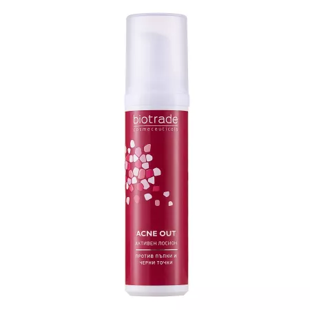 Acne Out Loțiune Activă, 60ml, Biotrade