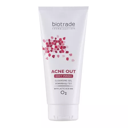 Acne Out Oxy Wash Gel, 200ml, Biotrade
