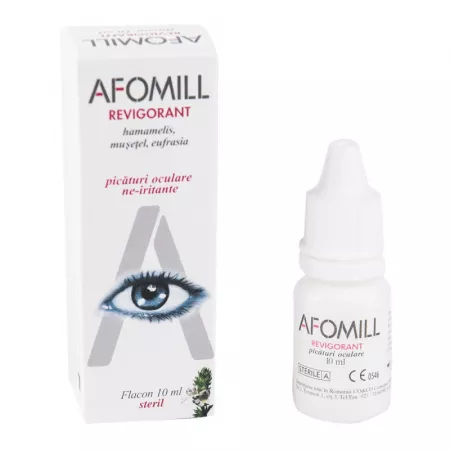 Afomill Revigorant, picături oftalmice, 10 ml, AF United