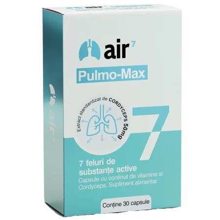 AIR 7 Vitamina Plămânilor, 30 capsule, Green Splid