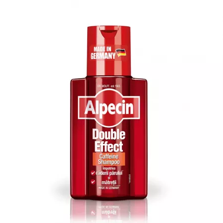 Alpecin Double Effect Caffeine, șampon, 200 ml, Queisser Pharma GmbH & Co Germania