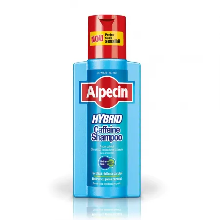 Alpecin Hybrid Caffeine, șampon scalp uscat cu prurit, 250 ml, Queisser Pharma GmbH & Co Germania