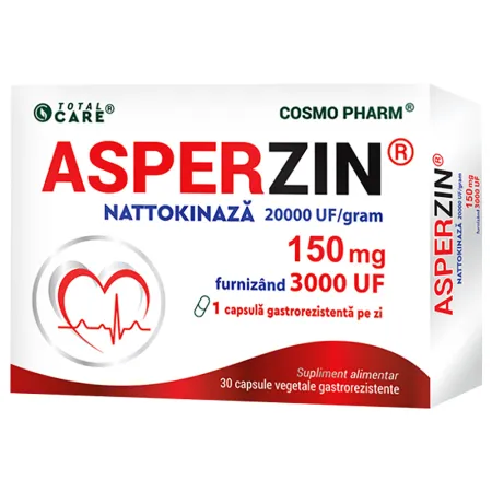 Asperzin–Nattokinaza 150 mg, 30 capsule, Cosmo Pharm