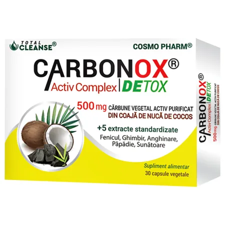 Carbonox Activ Complex, 30 capsule, Cosmo Pharm