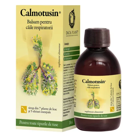 Calmotusin, sirop, 200ml, Dacia Plant