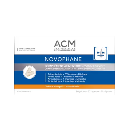 Novophane Păr și Unghii, 60 capsule, ACM