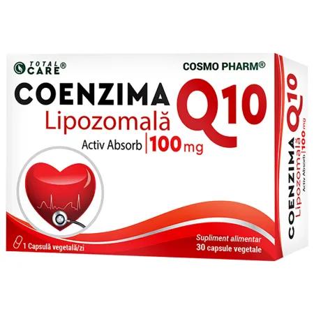 Coenzima Q10 lipozomală, 30 capsule, Cosmo Pharm