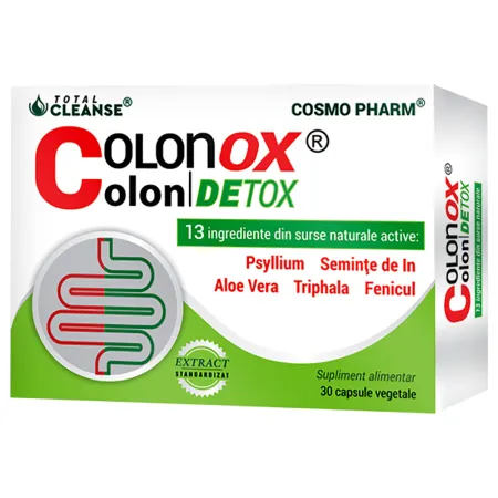 Colonox Colon Detox, 30 capsule, Cosmo Pharm