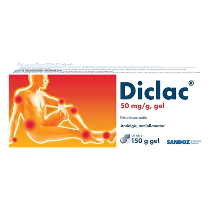 Diclac 5% Gel, 150g, Sandoz