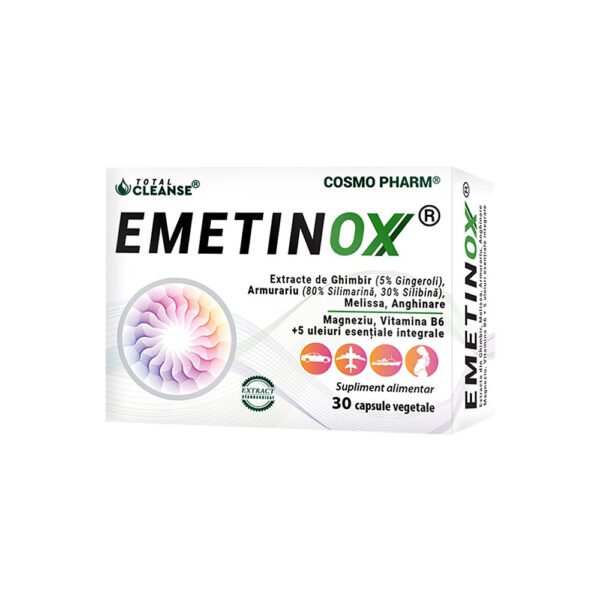 Emetinox, 30 capsule, Cosmo Pharm