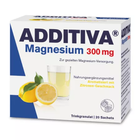 Magneziu 300 mg, 20 plicuri, Additiva