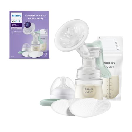 Set Alăptare Pompa Sân Manuală și Accesorii, SCF430/16, Philips Avent