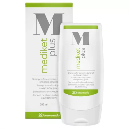 Mediket Plus, șampon, 200 ml, Benemedo