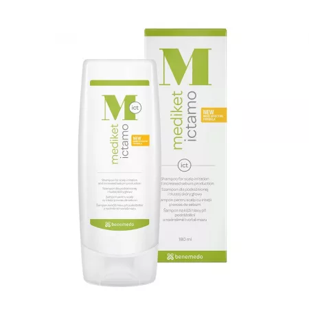 Mediket Ictamo, șampon, 180 ml, Benemedo