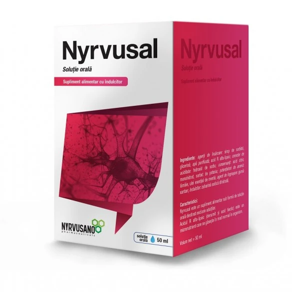 Nyrvusal solutie orala, 50ml, Nyrvusano