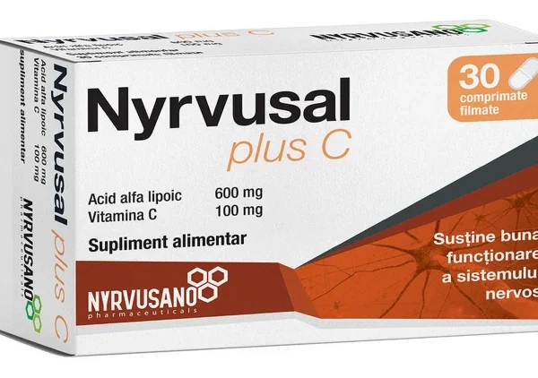 Nyrvusal Plus C, 30 comprimate filmate, Nyrvusano